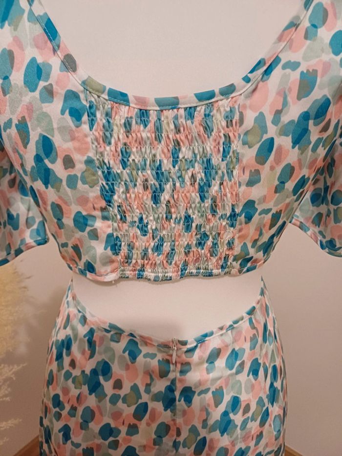 Robe légère colorée asymétrique Kling taille M 38 - photo numéro 6