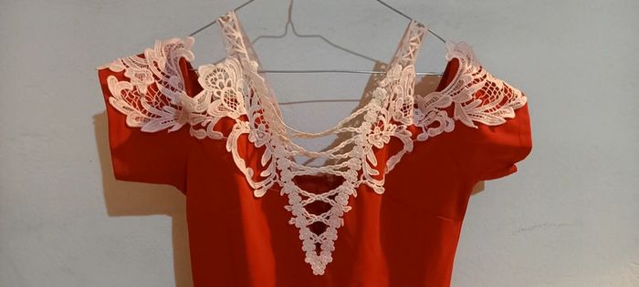 Combishort rouge T34 - photo numéro 2