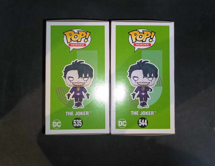Lot 2 Figurines Funko Pop / The Joker 535 / Suicide Squad Isekai / Dc Comics - 1 Chase + 1 Normal - photo numéro 4