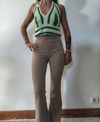 Top dos nu en crochet cache cacha taille S