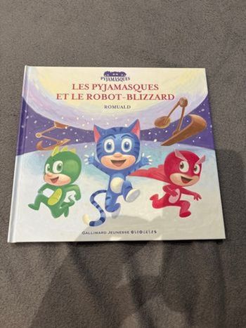 Les pyjamasques et le robot blizzard 