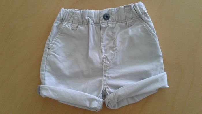 Ensemble short + tee-shirt garçon 6 mois - photo numéro 3