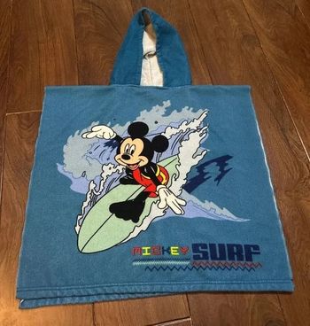 Poncho de bain/ Mer à capuche Mickey