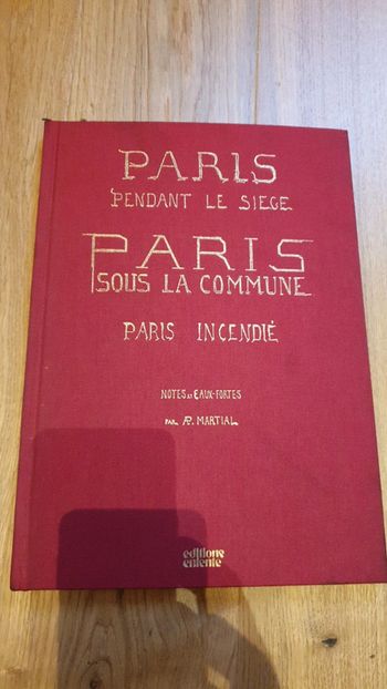 Paris pendant le siège, Paris sous la commune, Paris incendié