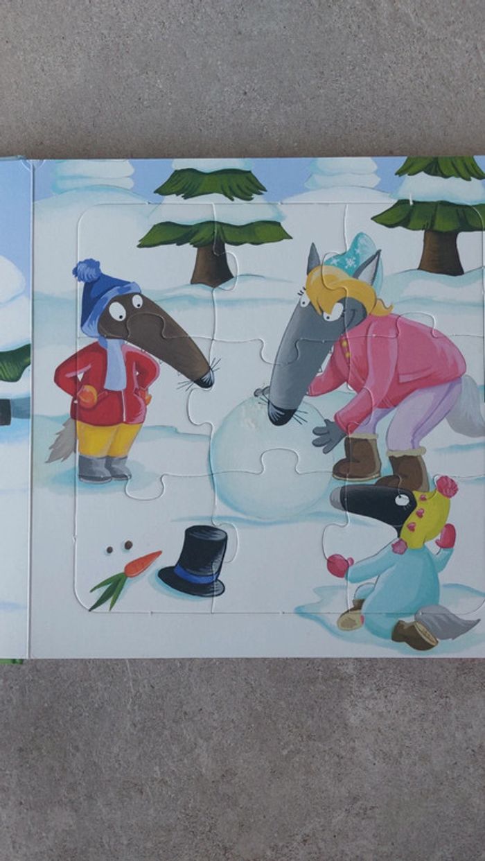 Livre puzzle p'tit loup vertbaudet - photo numéro 5