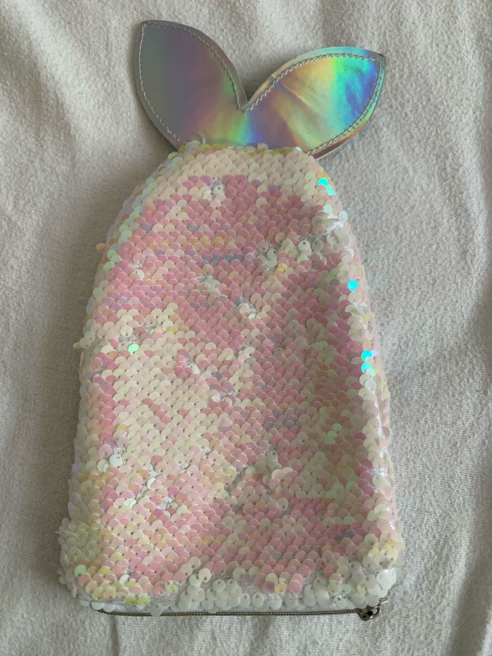 Trousse en sequins