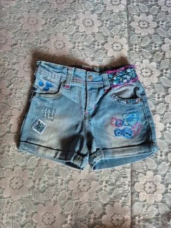 Short en jeans T 6ans