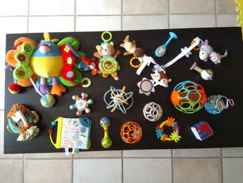 Gros lot de 16 jouets 1er âge