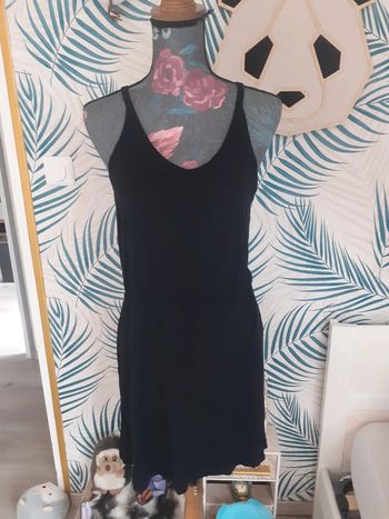 Robe à bretelles noire M
