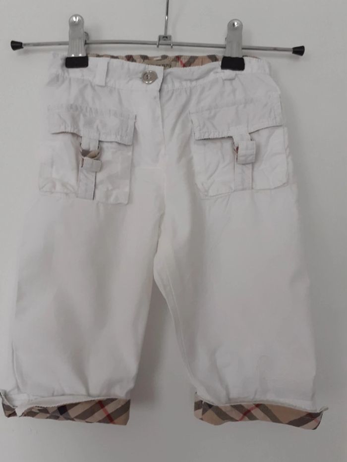 Pantalon fille été 2 ans Burberry