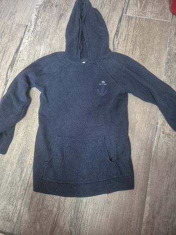 Pull à capuche vertbaudet