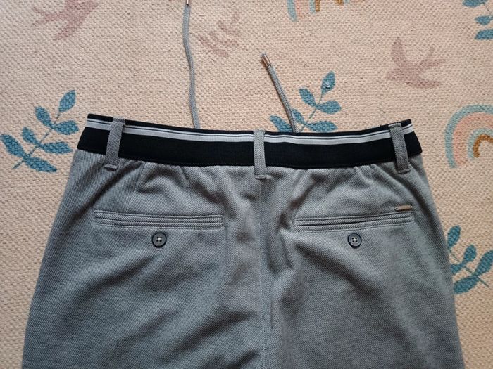 Pantalon gris zara man classe S élastique - photo numéro 10