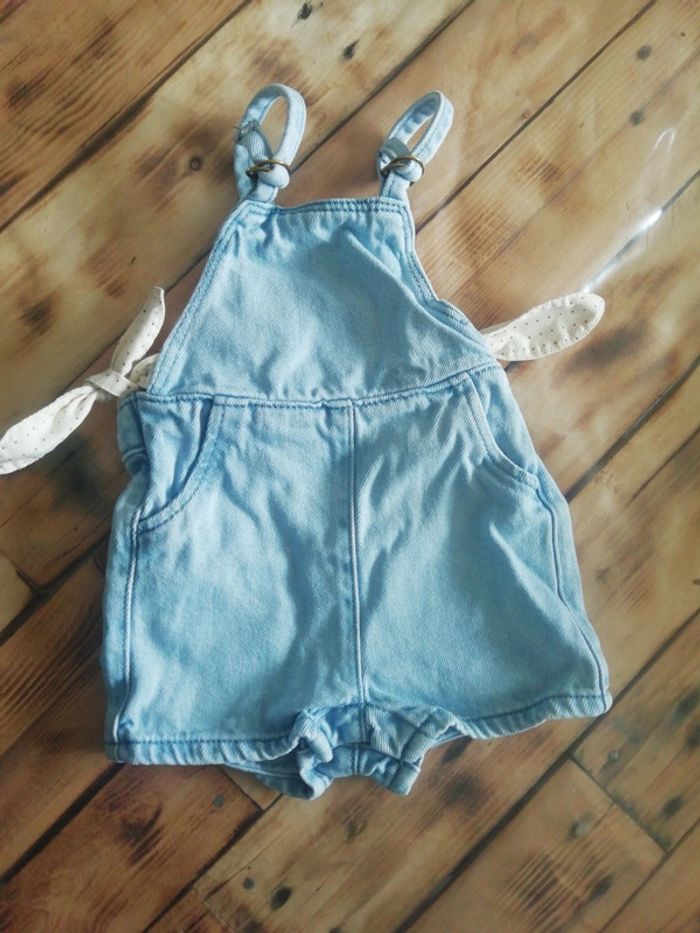 Short salopette 6 mois