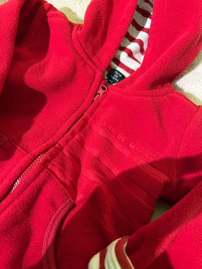 Veste polaire Terre de Marins 9M – rouge - photo numéro 2