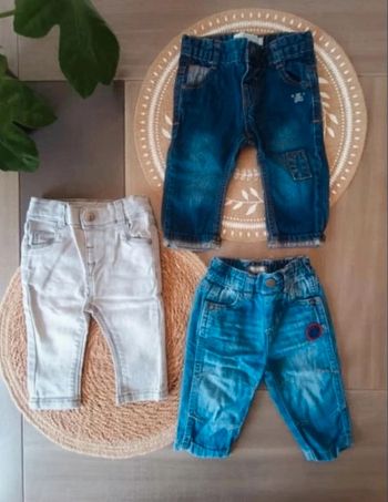 🐼 Lot jeans confortables taille 6mois