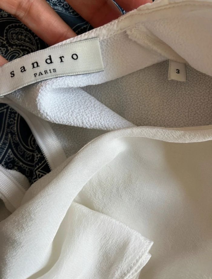 Élégante blouse blanche Sandro - photo numéro 12