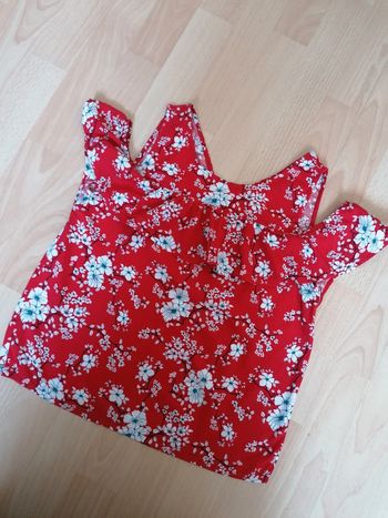 Top  épaules dénudées 12 ans kiabi