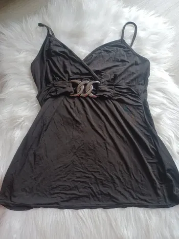 Tunique noire femme