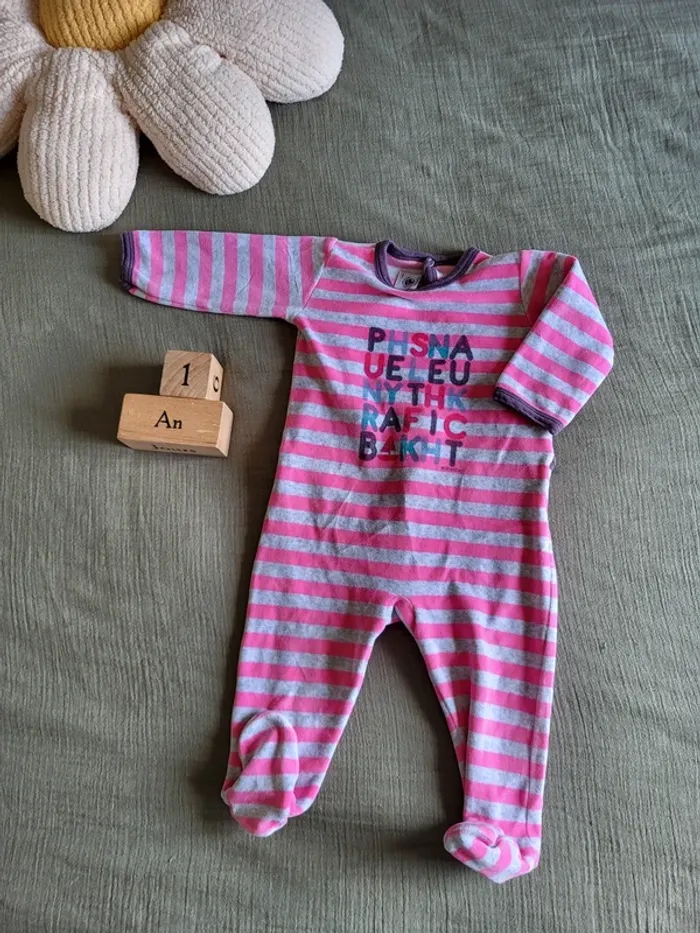 Pyjama grenouillère Petit Bateau automne hiver - photo numéro 4