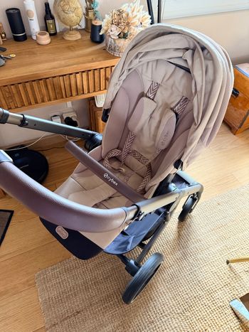 Vend poussette cybex balios S beige avec coque 