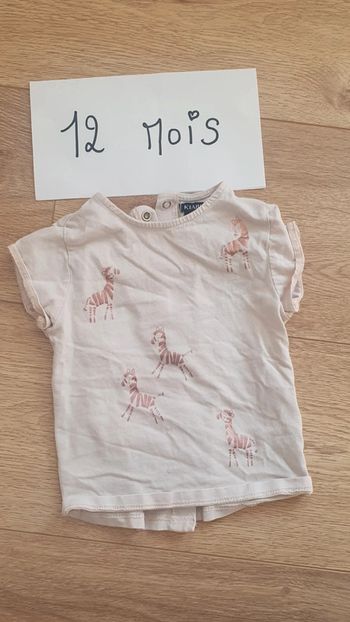 T shirt 12 mois