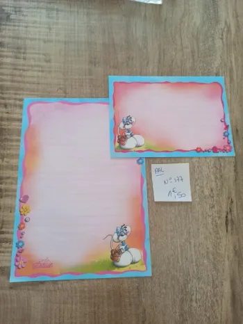 Papier à lettre Diddl 177 1,50€