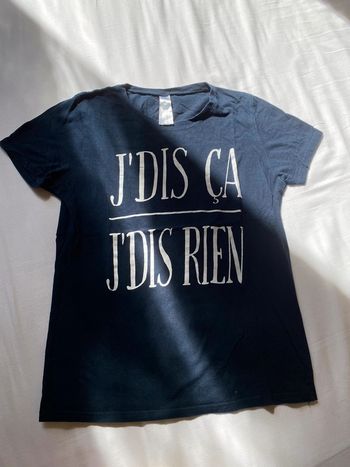 T-shirt bleu marine