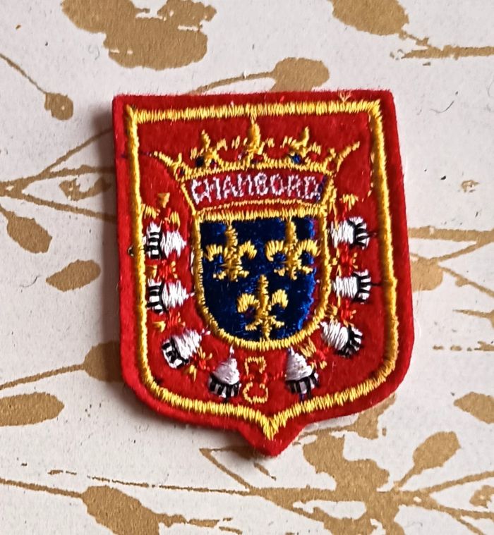 Écusson / blason à coudre ville de Chambord