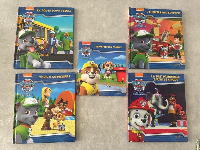 Lot de 5 livres Pat patrouille - photo numéro 2