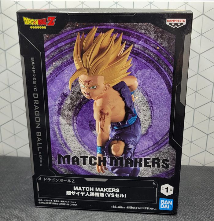 Figurine Dragon Ball Z Super Saiyan 2 Son Gohan Matchmakers Banpresto Bandai