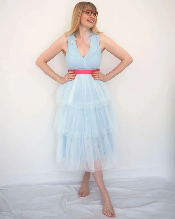 Robe bleu - photo numéro 3