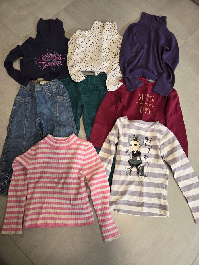 Lot de vêtements fille 5  ans