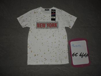 tee shirt taille 14 ans