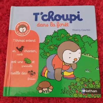 Livre Nathan neuf T'choupi dans la forêt