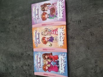 Lot de 3 livres : le royaume enchanté 🎀