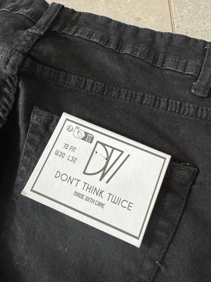 Jean noir skinny Don't Think Twice, W30 L32 38*100cm valeur - photo numéro 5