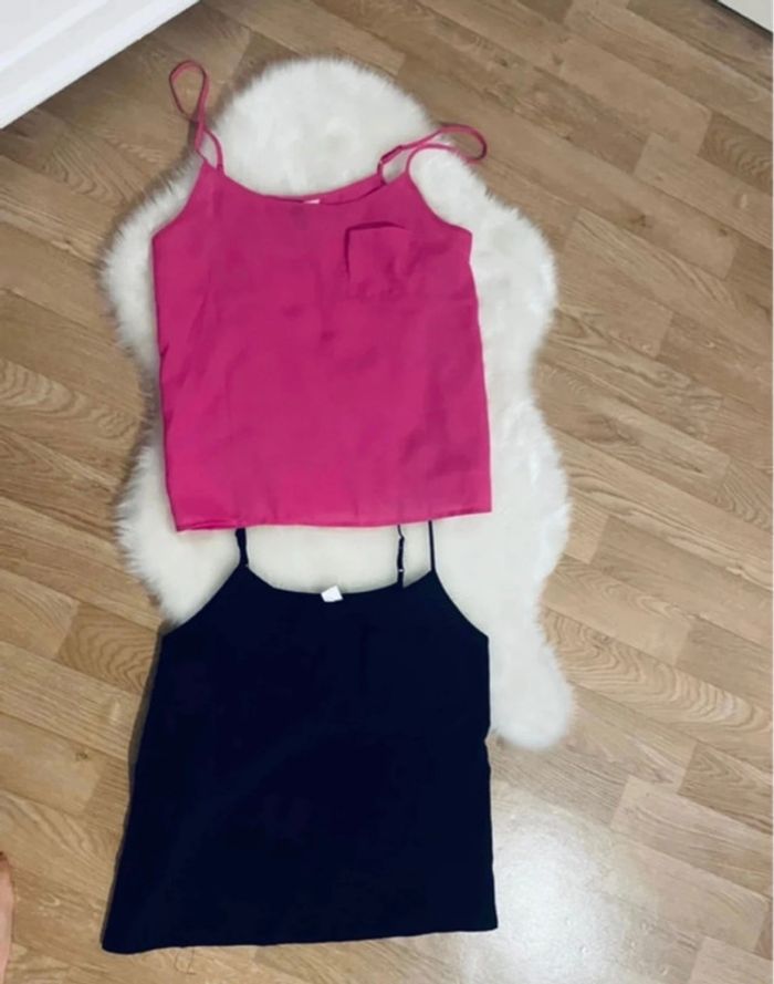 Lot de 2 débardeurs été taille 36