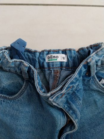 Jeans large 12 ans 