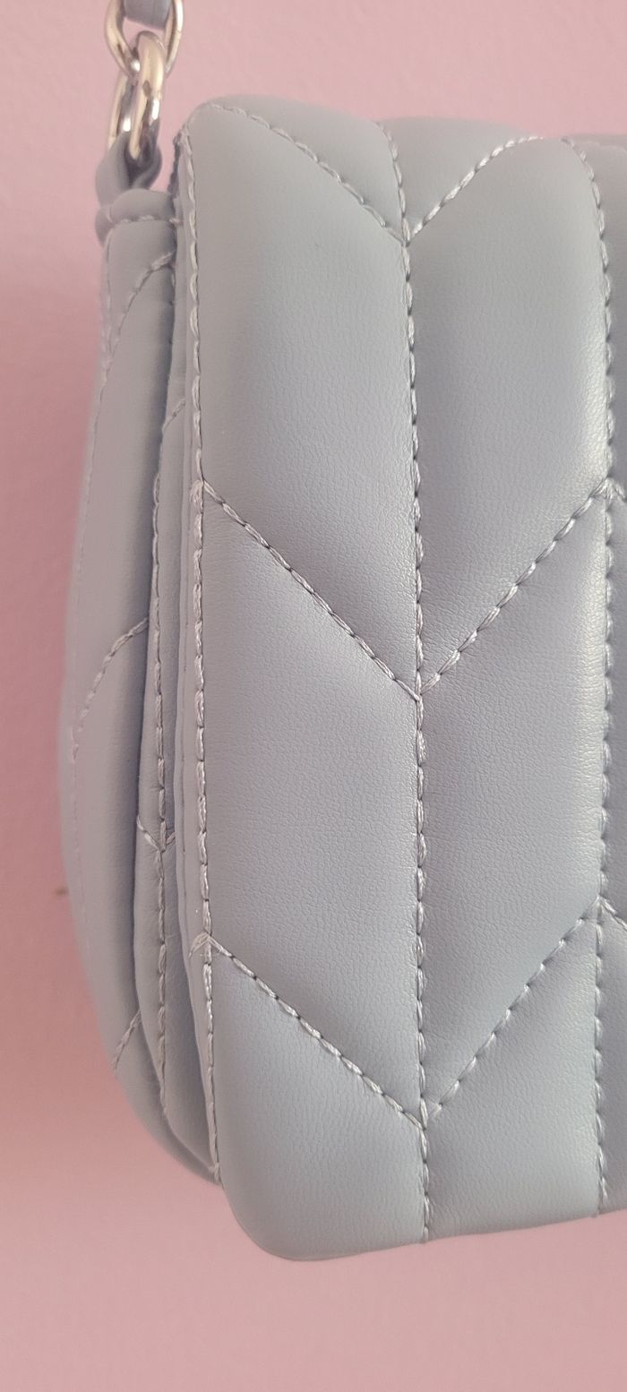 Sac à bandoulière baby blue - photo numéro 3