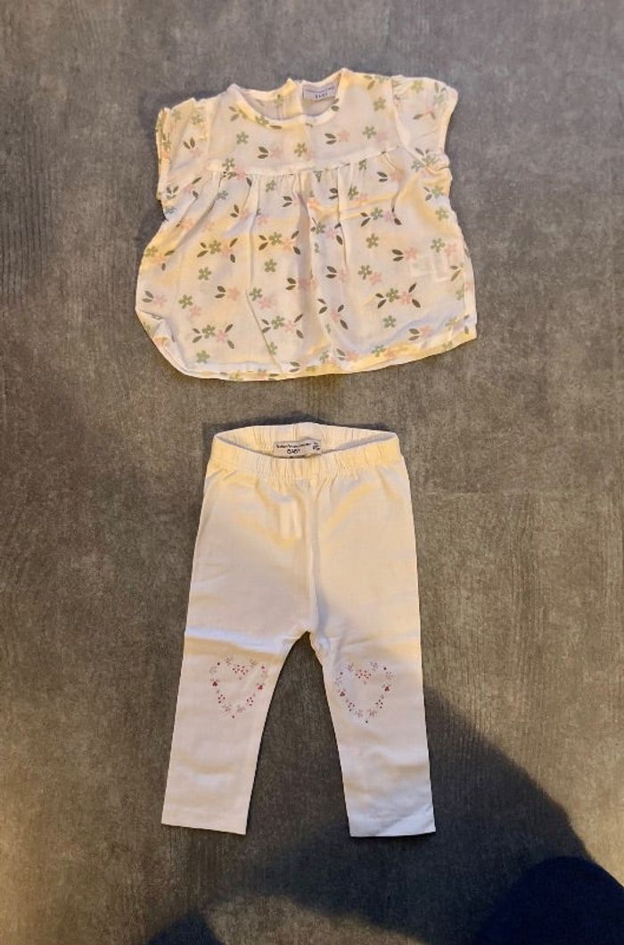 Ensemble été fille (6 mois) NEUF