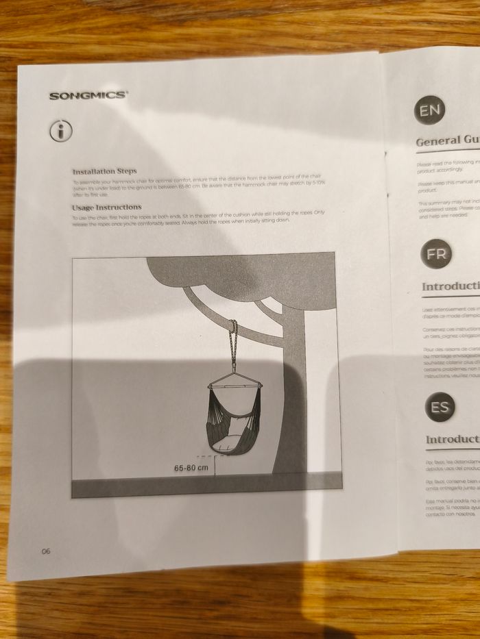 Fauteuil suspendu - photo numéro 7