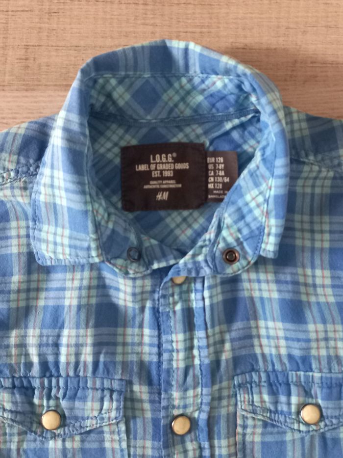 chemise garçon 7/8 ans - photo numéro 3