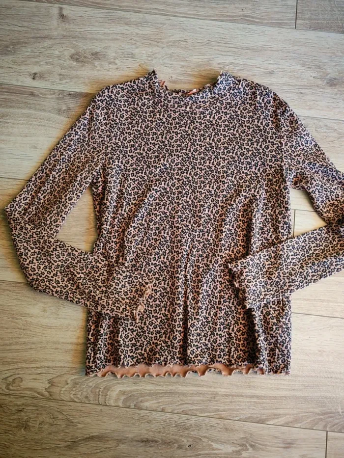 Manches longues léopard 12 ans tao