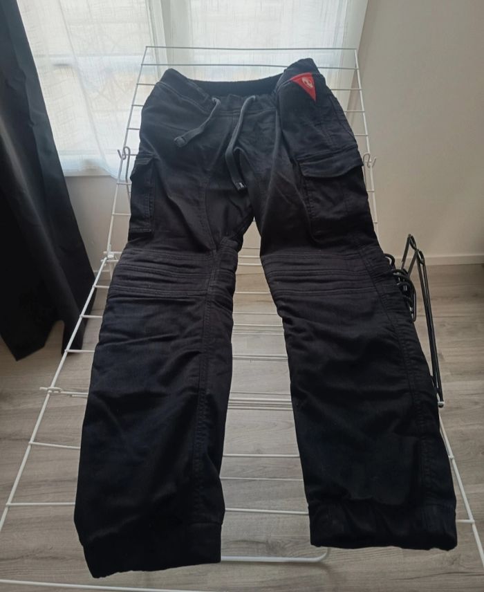 Pantalon jogging femme moto