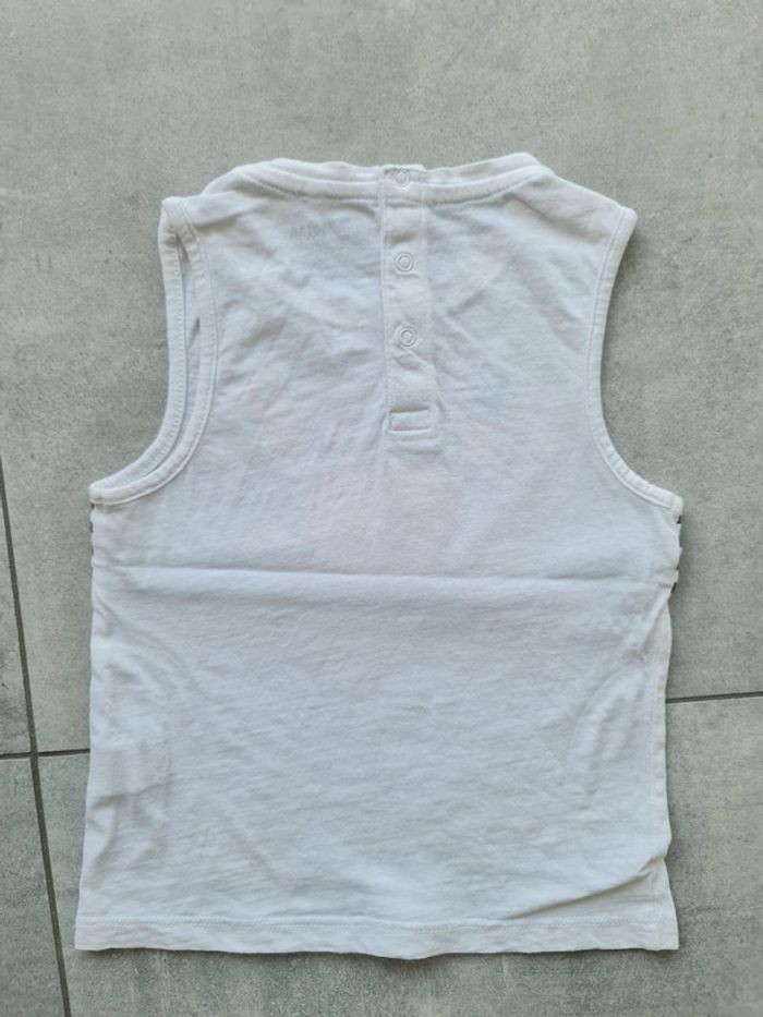 T-shirt sans manches marcel 36 mois - photo numéro 2