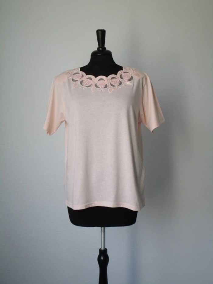 T-shirt vintage saumon 42 TBE