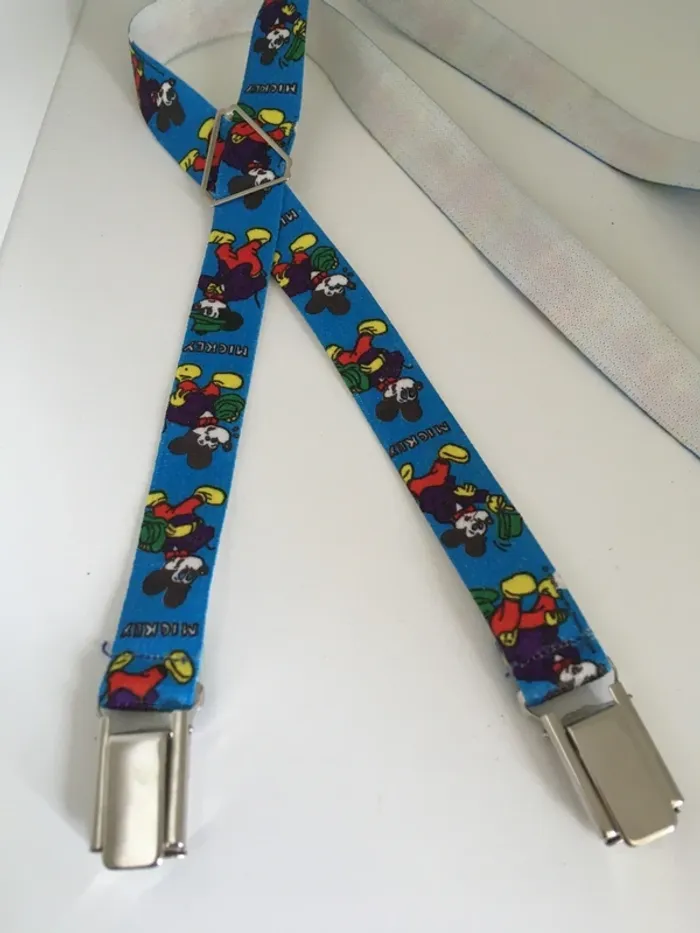 Bretelles vintage Mickey - photo numéro 5