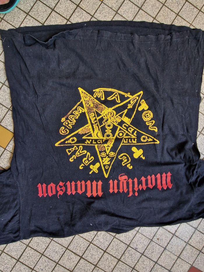 Tee shirt collector marylin manson - photo numéro 3