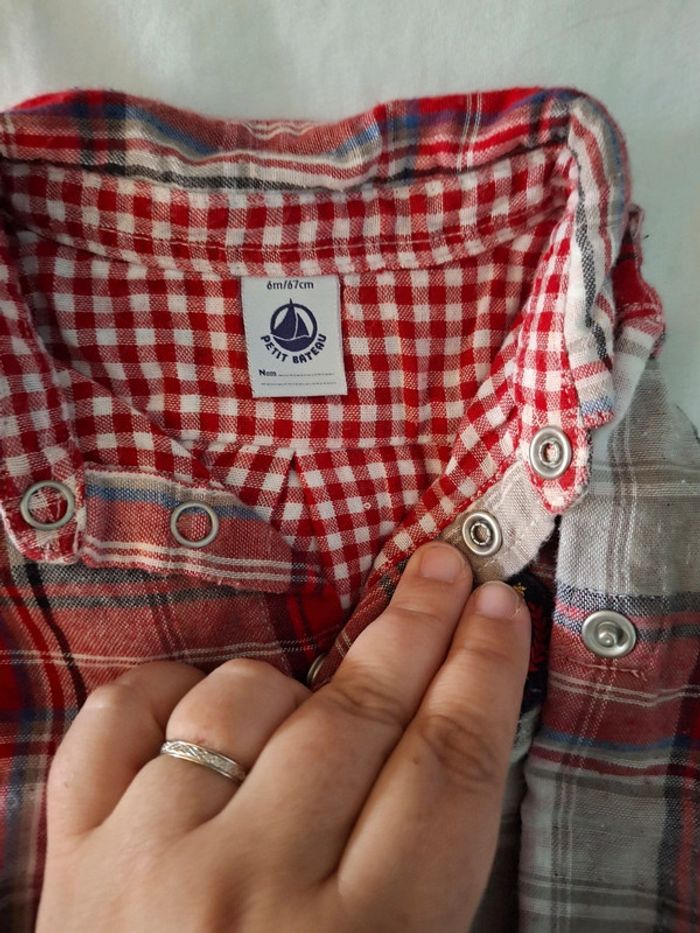 Chemise à carreaux - photo numéro 2