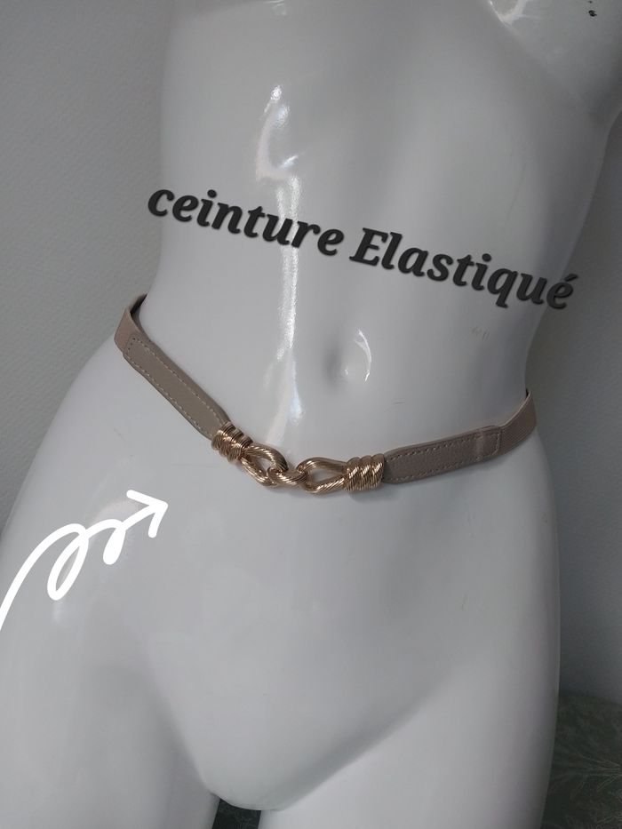 Ceinture fantaisie élastique neuve